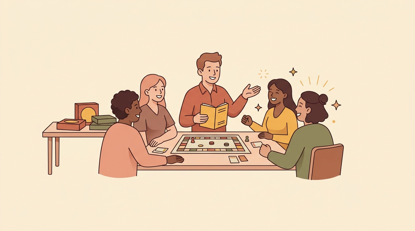 보드게임 모임 처음 여는 법 — 분위기 살리는 진행 5단계