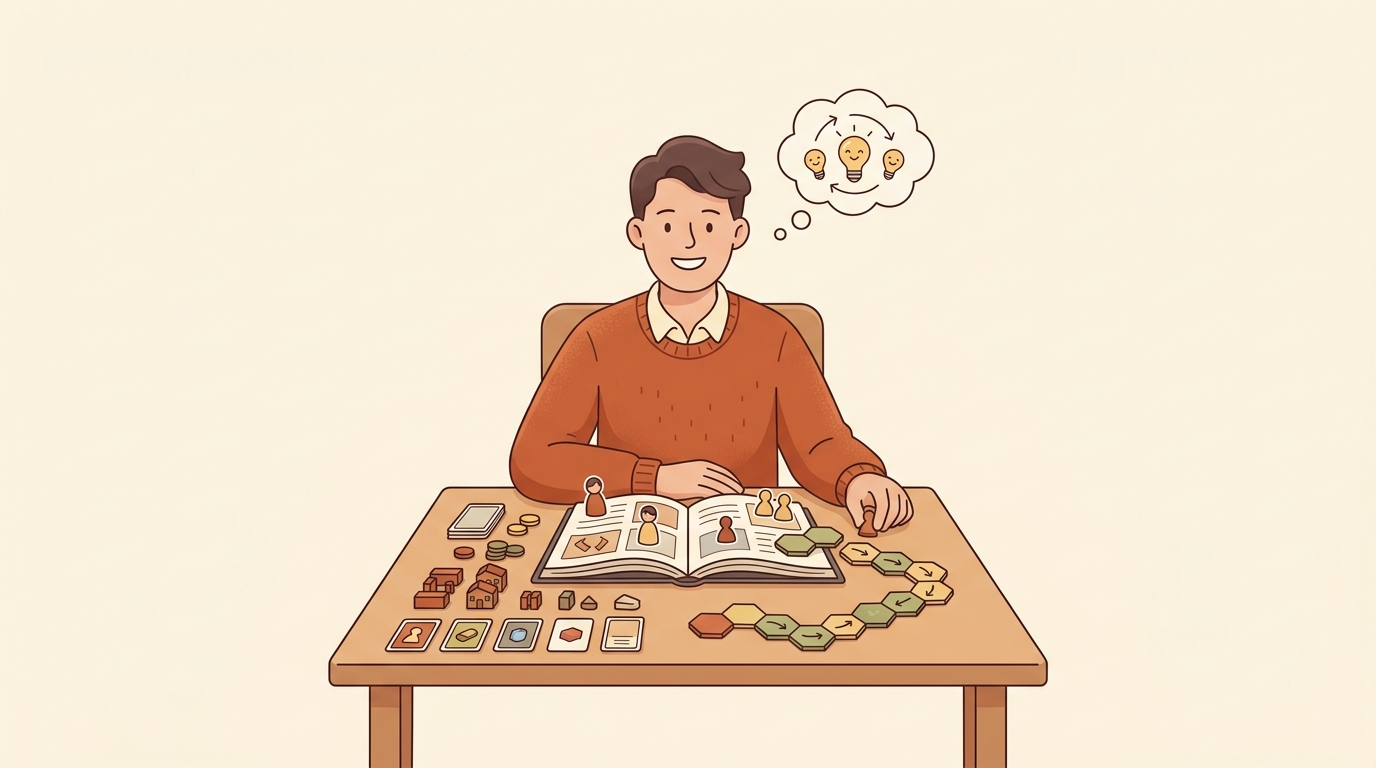룰북만 펼치면 막막하다면 — 보드게임 룰 10분 만에 익히는 법