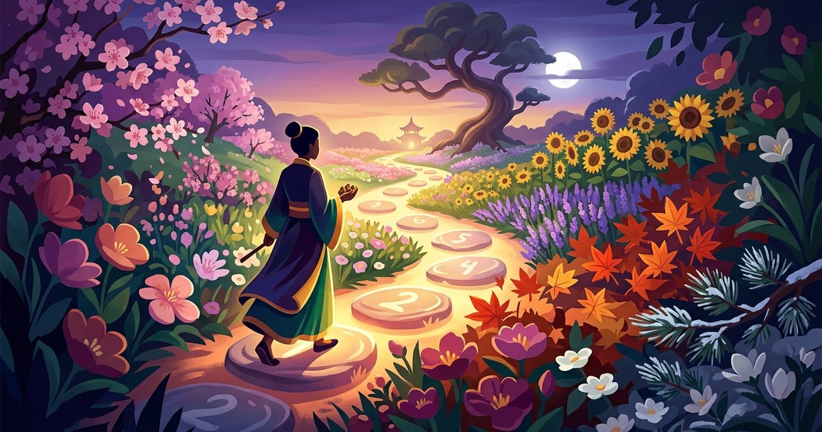 만개(滿開): 계절을 잇는 꽃길